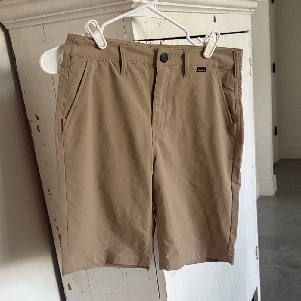 Big Boys (Size 16) Hurley Khaki Shorts